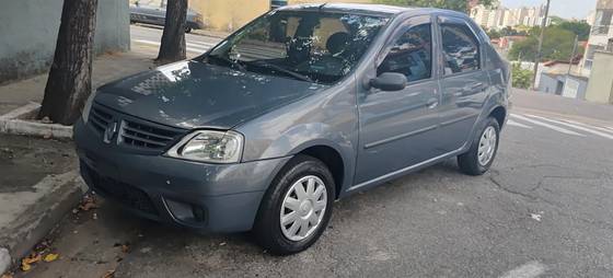 RENAULT LOGAN 1.6 EXPRESSION 8V FLEX 4P MANUAL RENAULT LOGAN 1.6 EXPRESSION 8V FLEX 4P MANUAL